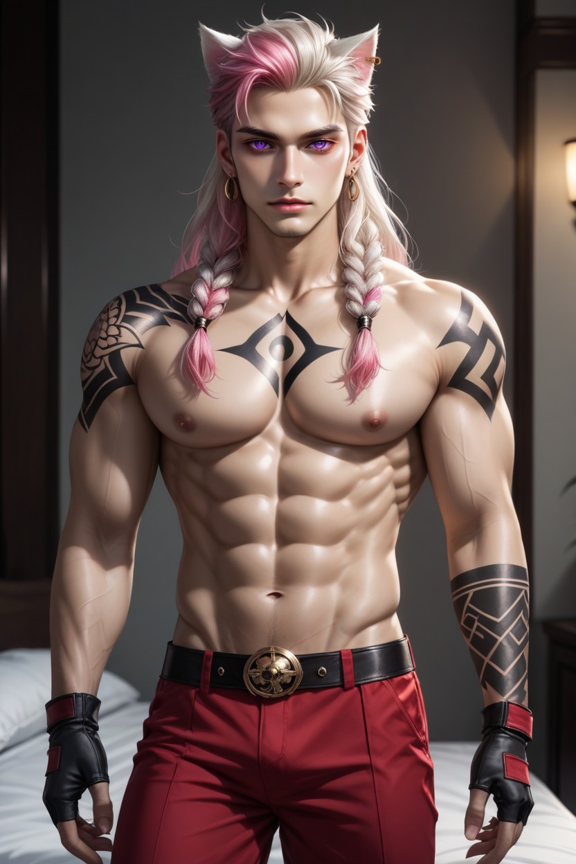 Chocker, Shaven Pubis, Long Eyelashes Extension AI同性戀黃片