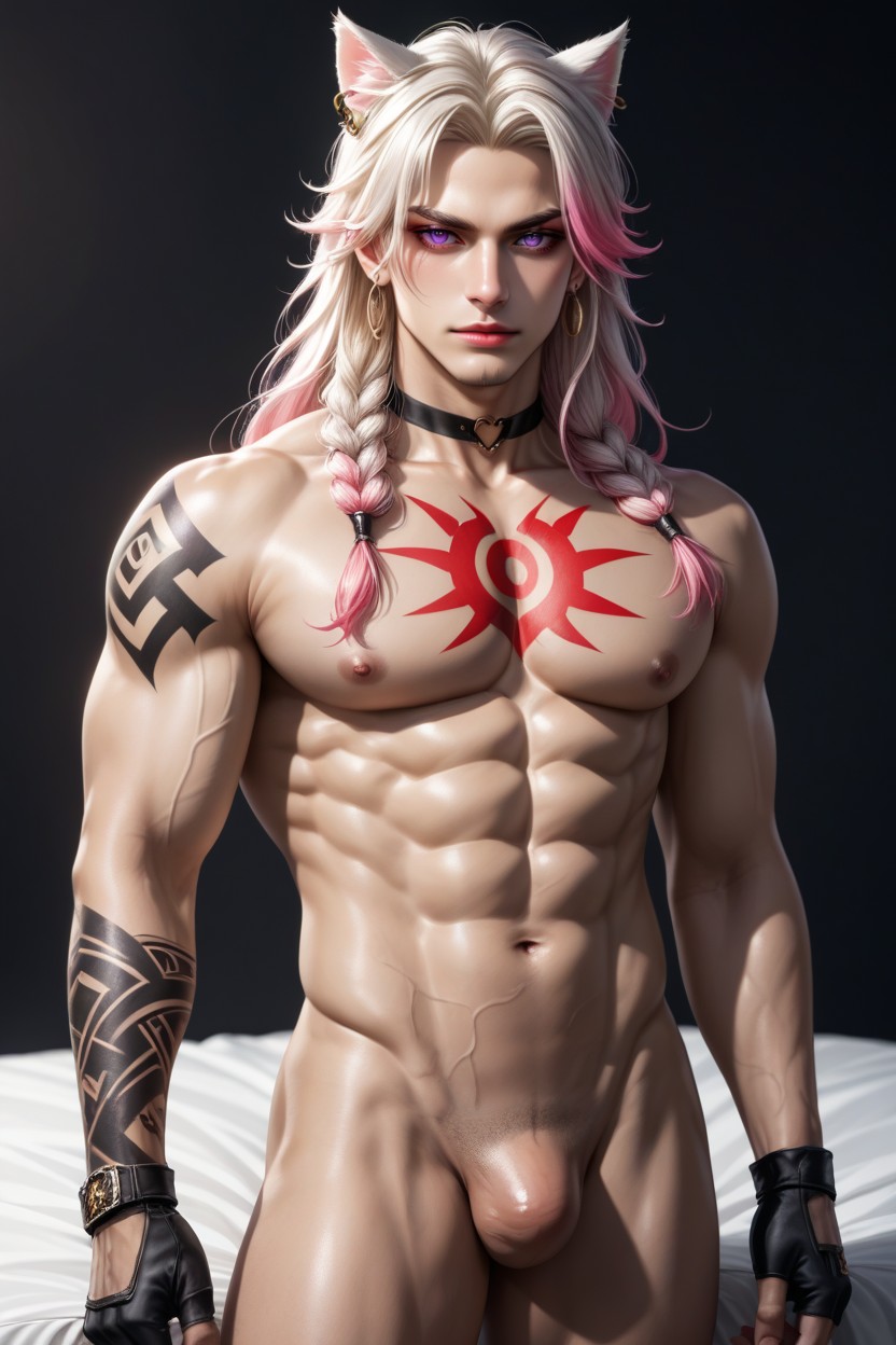 Visible Abs, Muscular, 運動型 AI同性戀黃片