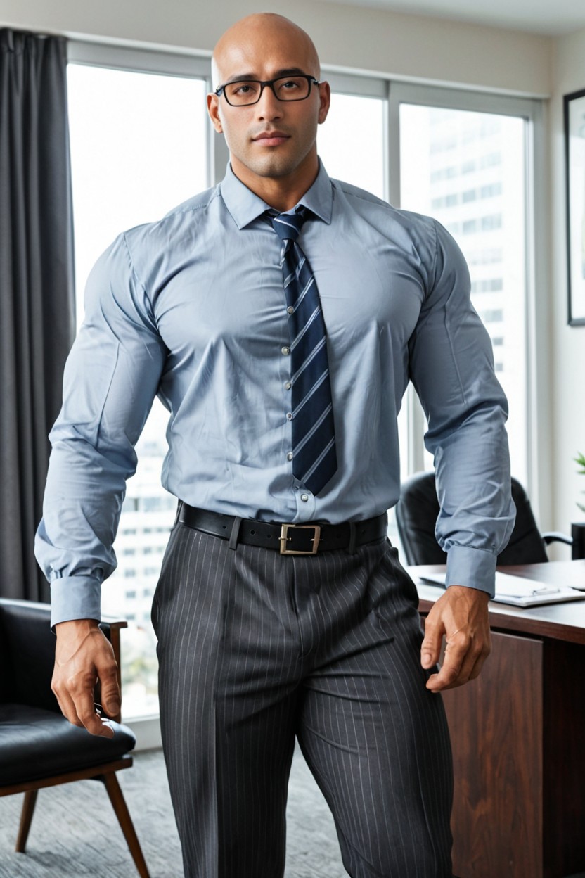 Oversized Muscles, 特大の筋肉, Under Hair Or Crew ゲイAIポルノ