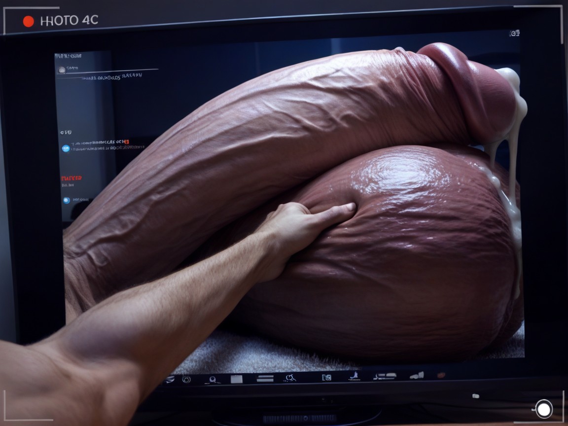 Close-up, Vista Frontal, Realistic Porno gay IA