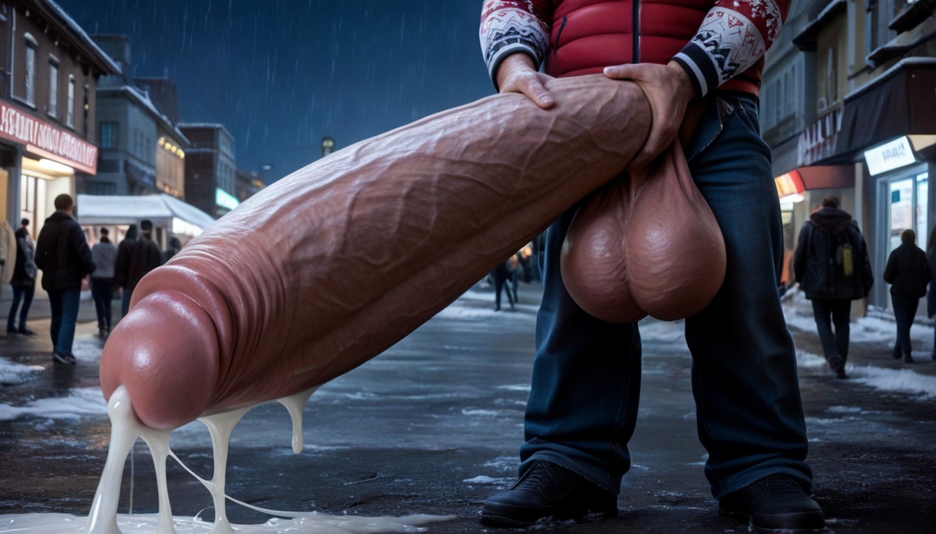 Penis Realistically Attached To Crotch, Cock Bigger Than Whole Body, Gigantic Uncut Hyper Penis AI同性恋黄片