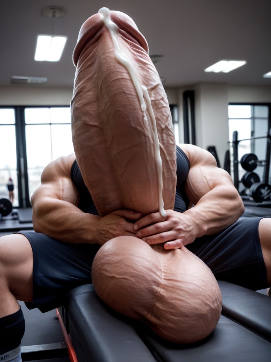 Male Only, Facecum, Harem Porno IA Gay