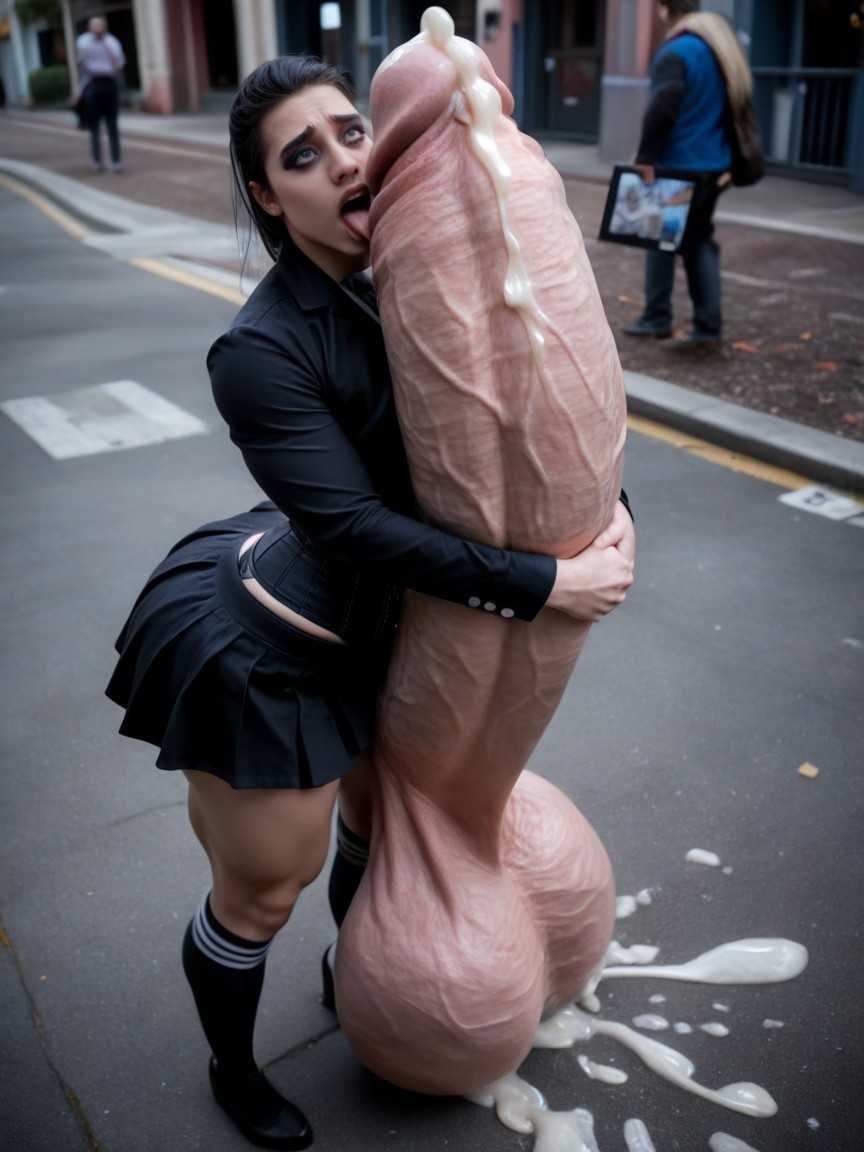 K, Cock Much Taller Than Him, Artistic ゲイAIエロ