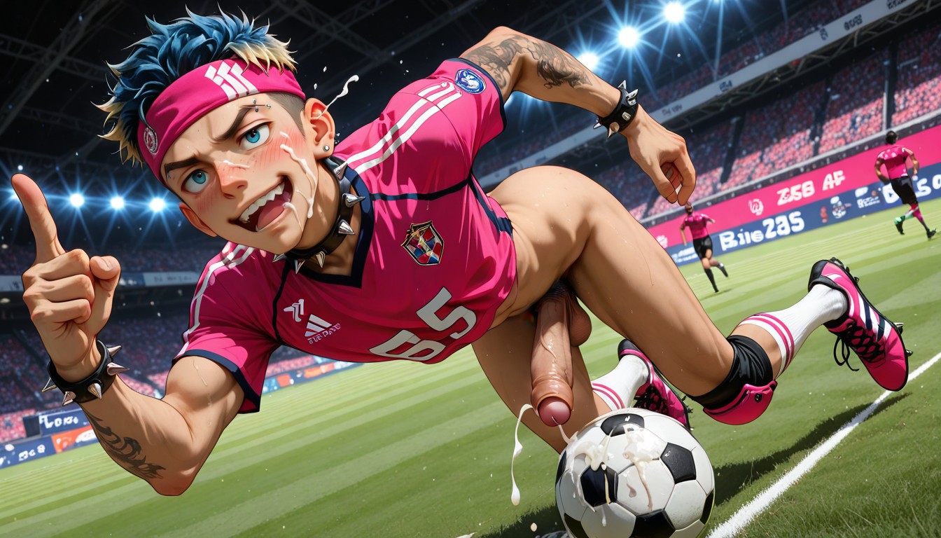咧嘴笑, Running, Soccer Player AI同性戀黃片