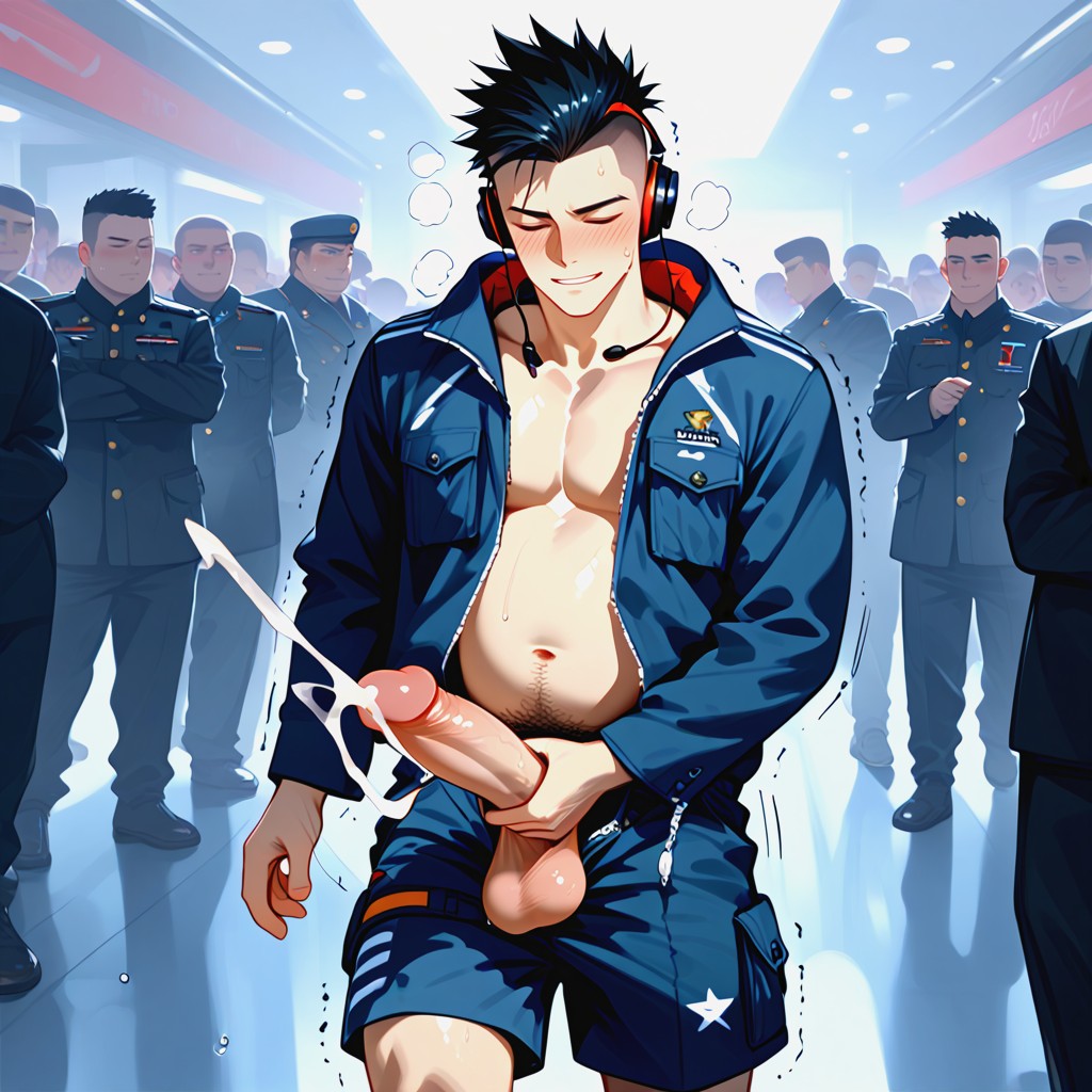 Fully Clothed, Orgasm, Motion Lines AI同性戀黃片