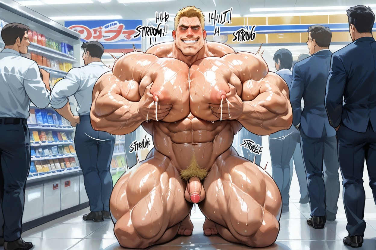 College Jock, Blonde, Puffy Nipples AI同性戀黃片