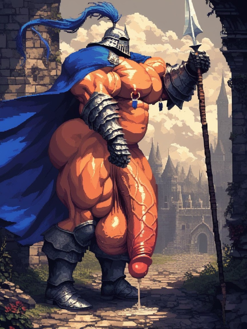Soft Facial Features, Boots, Hyper Pecs AI Gay Porn