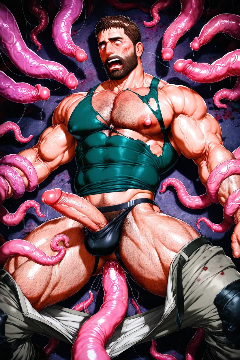 Rokudenashi Artstyle, Big Areola, 25+ Pornografia gay com IA