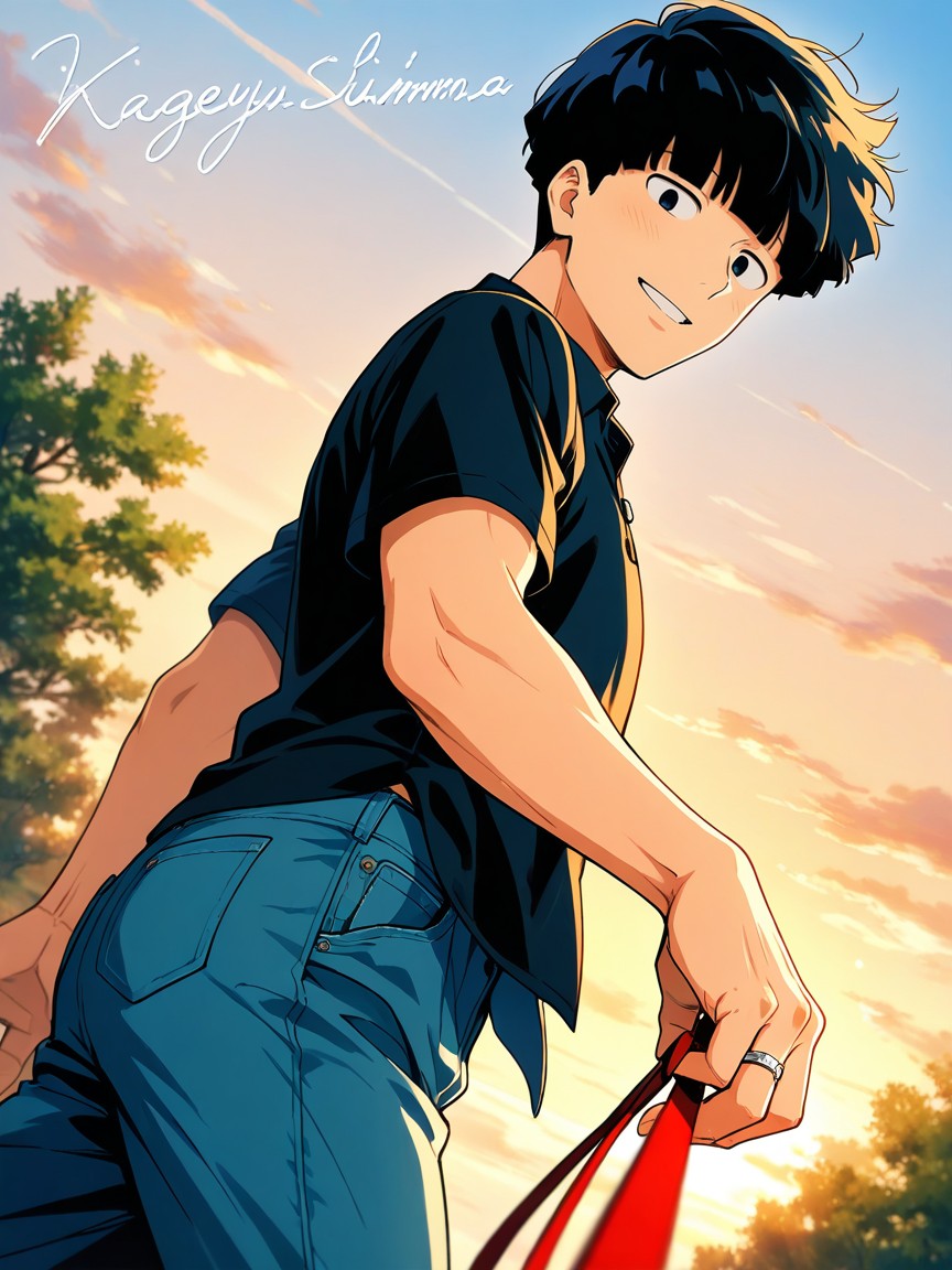Joyful, Shortsleeve, Walking Porno IA Gay