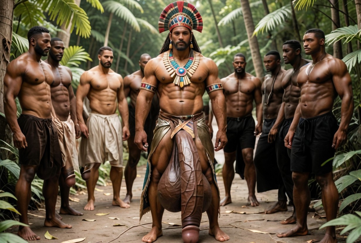 Wearing Loincloths 게이 AI 포르노