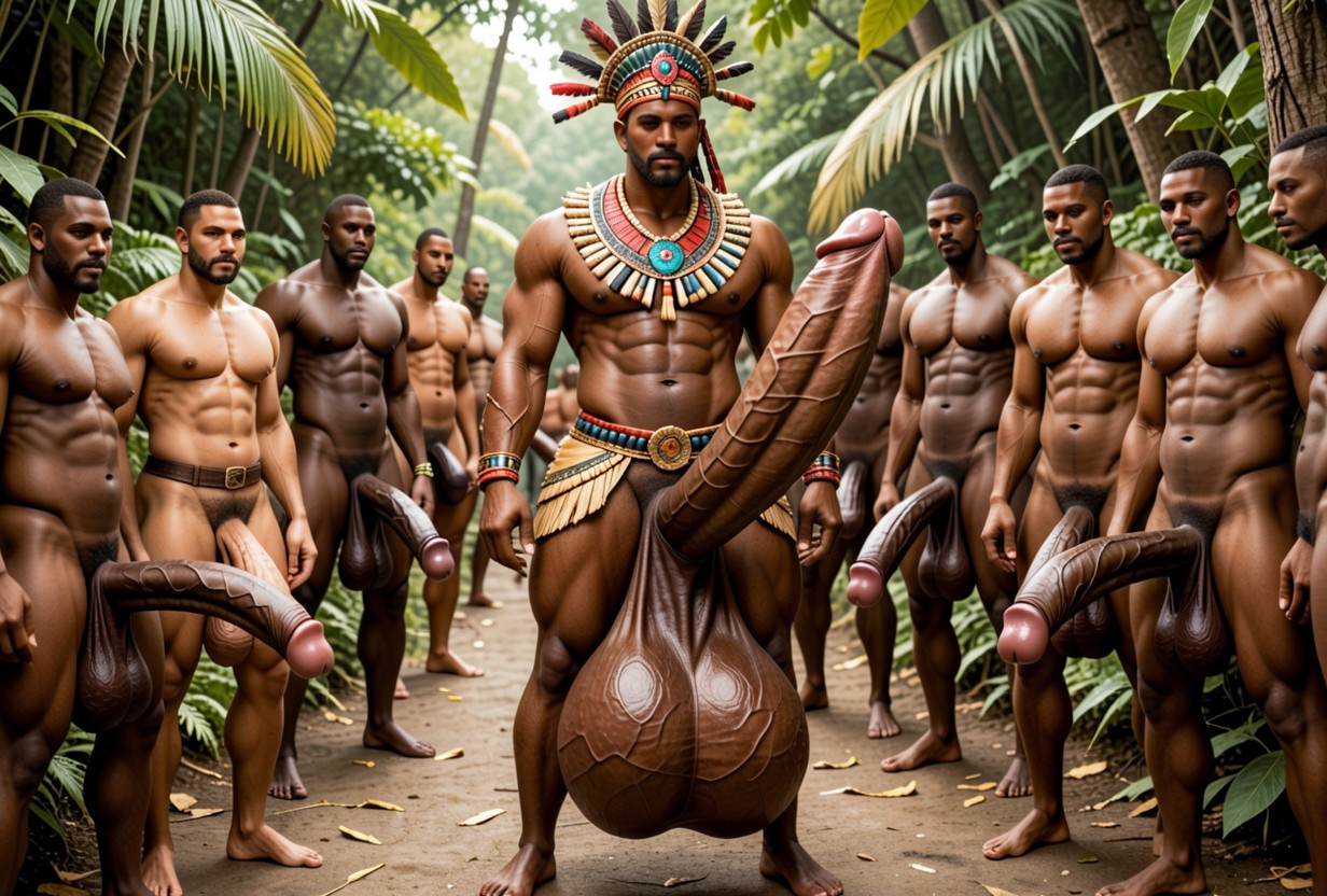 Cock Growth, Balls Too Big, Muscles Surdimensionnés Porno IA Gay