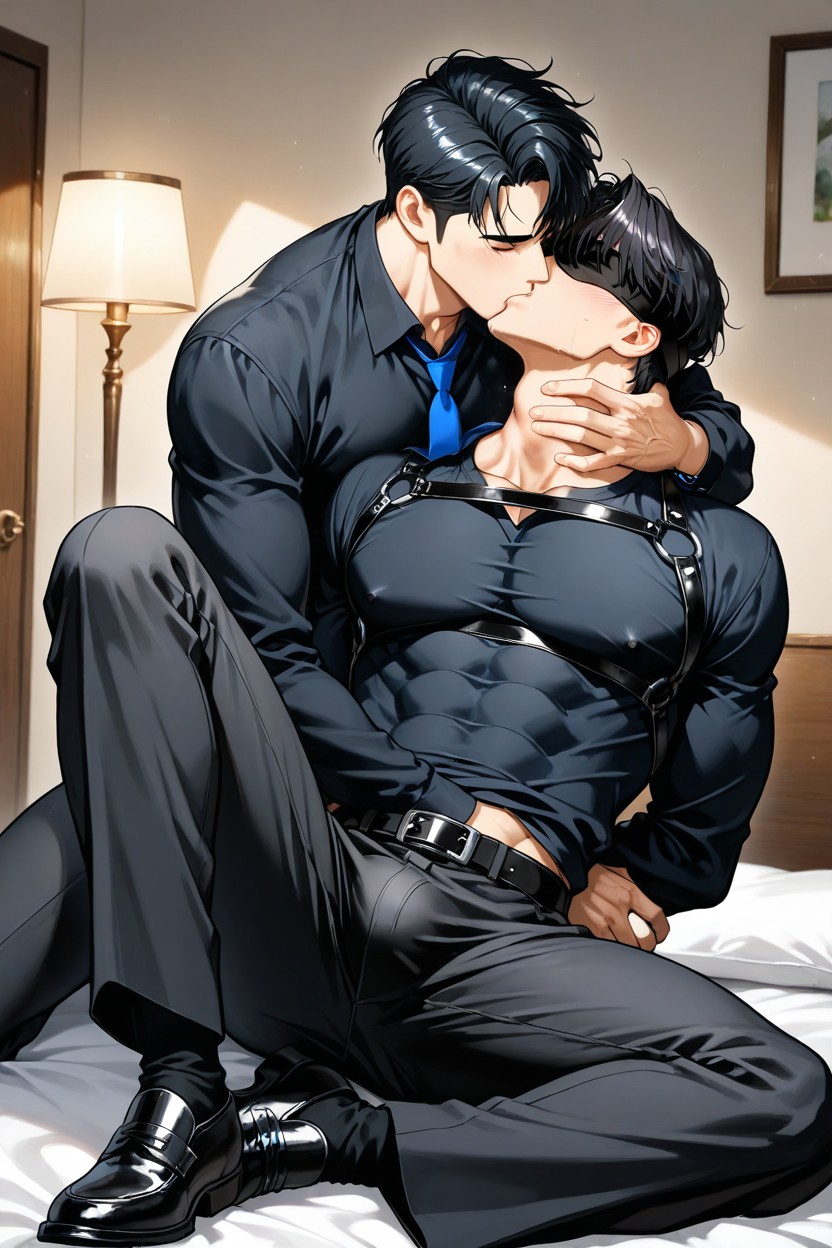 Groping Chest, Hard Nipples, Stay On The Bed Porno IA Gay