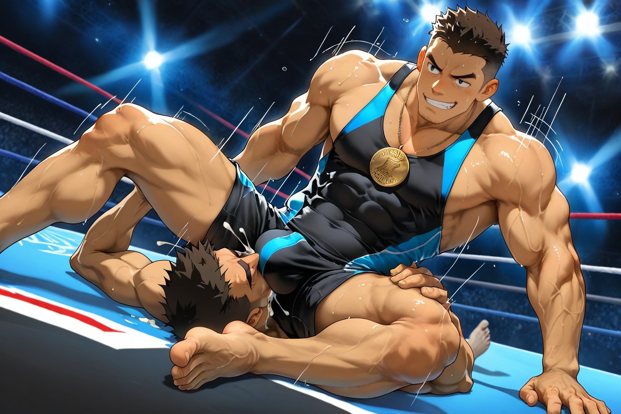 Beitemian Art Style, Wide View, Cum A Lot Porno IA Gay