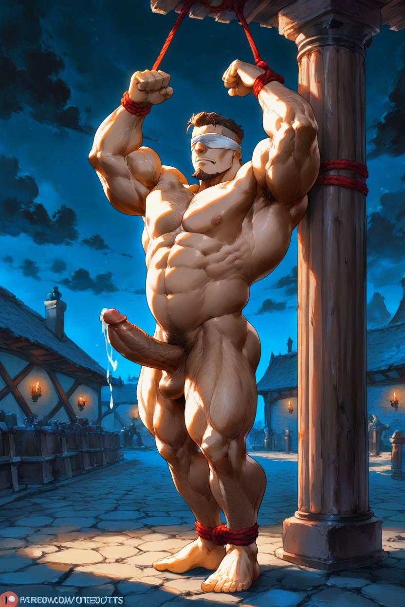 Barbarian, Tall, 1 Personne Porno IA Gay