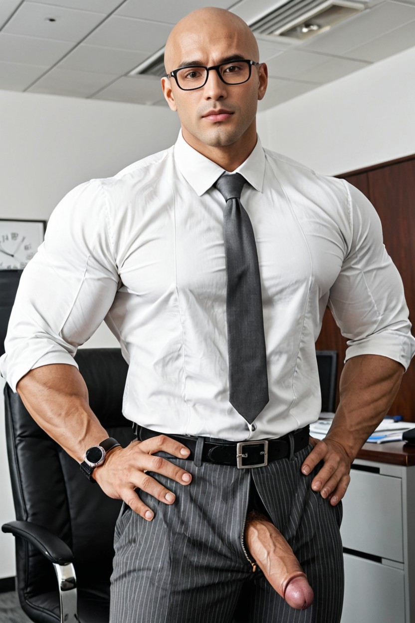 辦公室襯衫, Lewd Emotion, Tight Fitting Clothes AI同性戀黃片