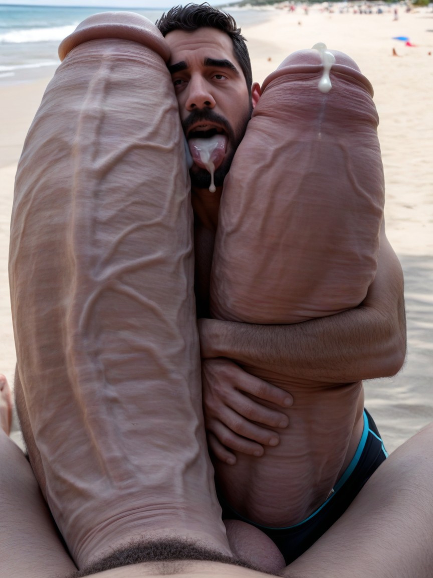Handsome Face, Cock Focus, Hq Porno IA Gay