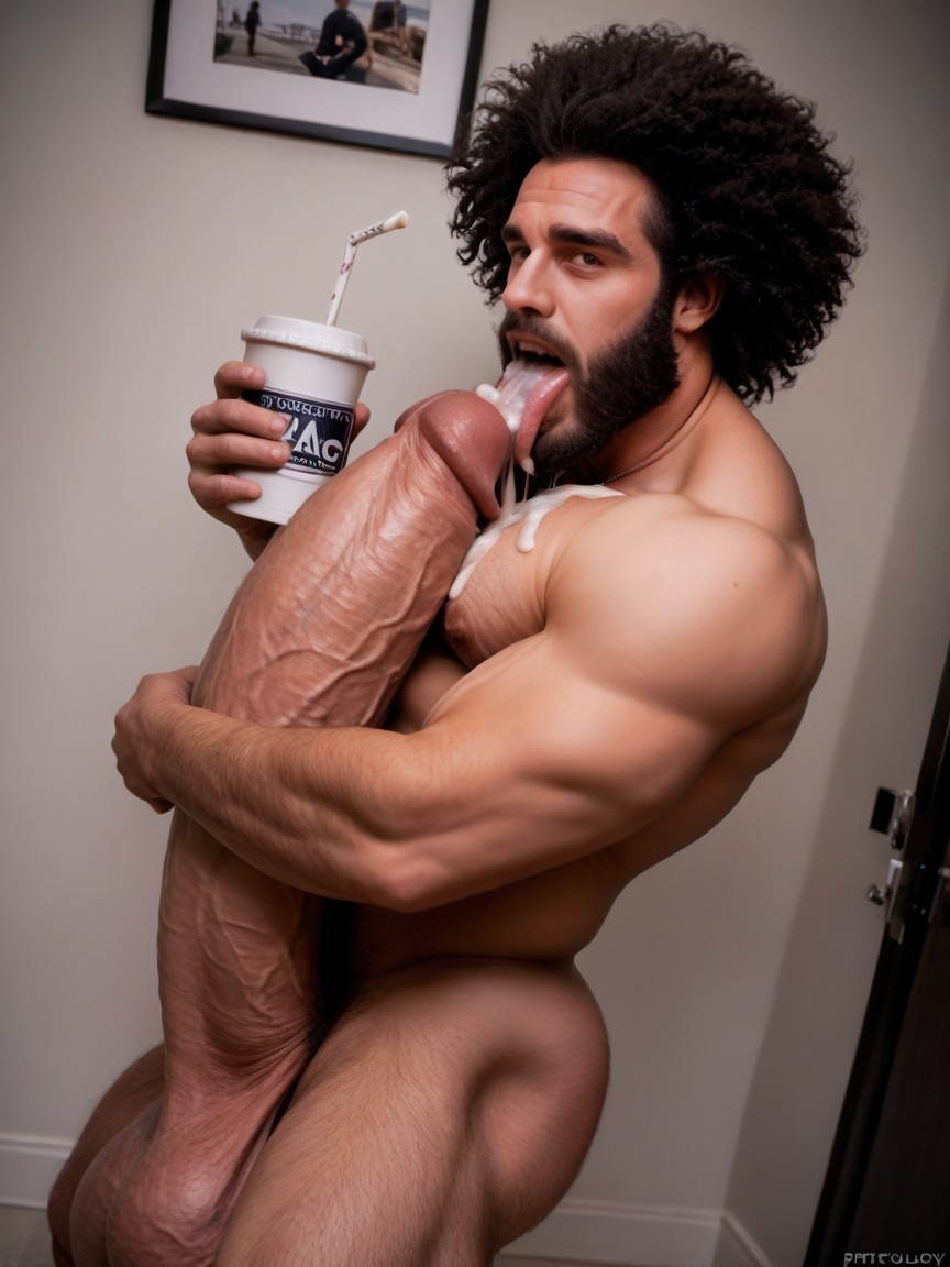 Vlog, Photographic Style, Debout Porno IA Gay