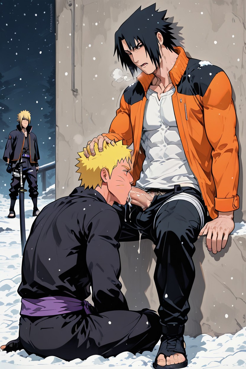Yaoi Male/male, Two Men, Sasuke With Light Skin AI同性恋黄片