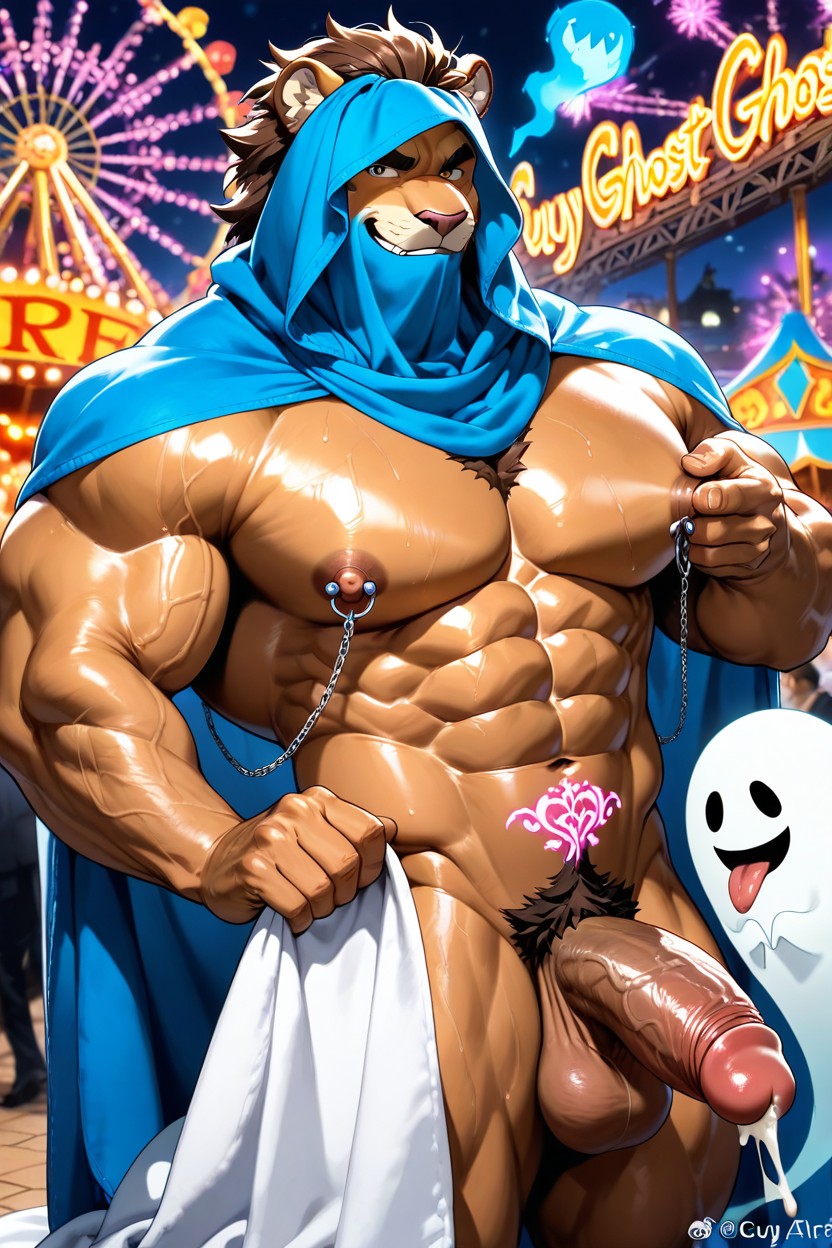 Male, Cum On Body, Shows Body Pornografia gay com IA