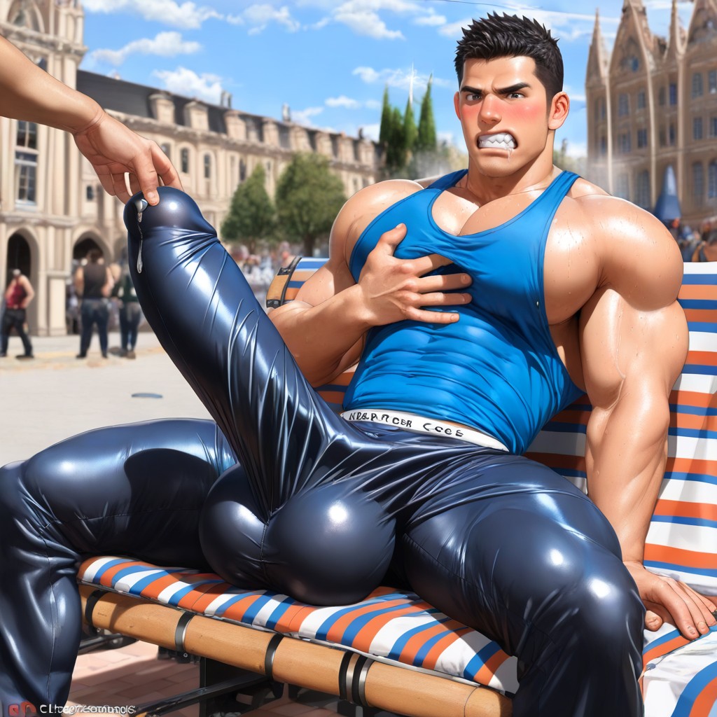 Male Only, Solo, Big Balls Porno IA Gay