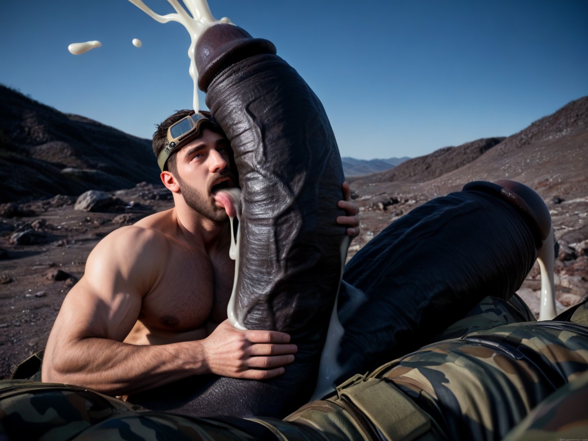Square Jaw, Il Neige, Photorealistic Porno IA Gay