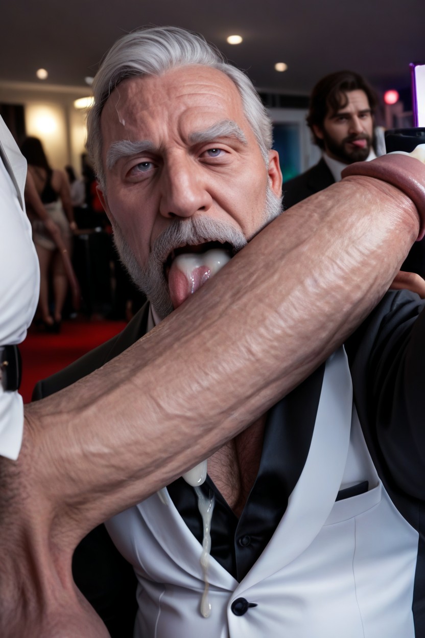 Party, Cock Much Taller Than Him, Penis Realistically Attached To Crotch Porno IA Gay