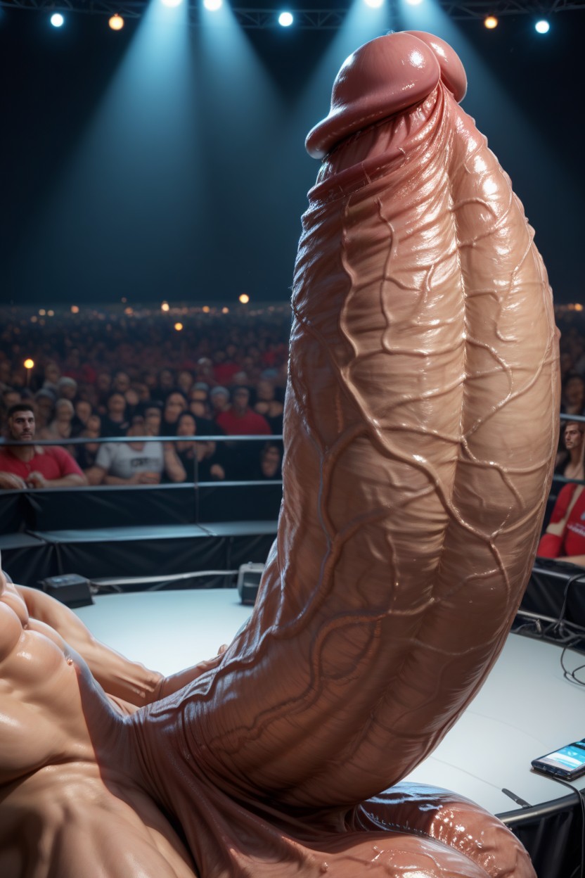 Vue De Côté, Award Winning Photo, Extreme Close Up Porno IA Gay