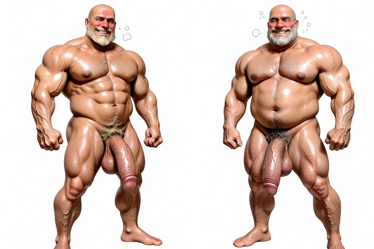 Grand Angle, Happy, Poils Pubiens Porno IA Gay