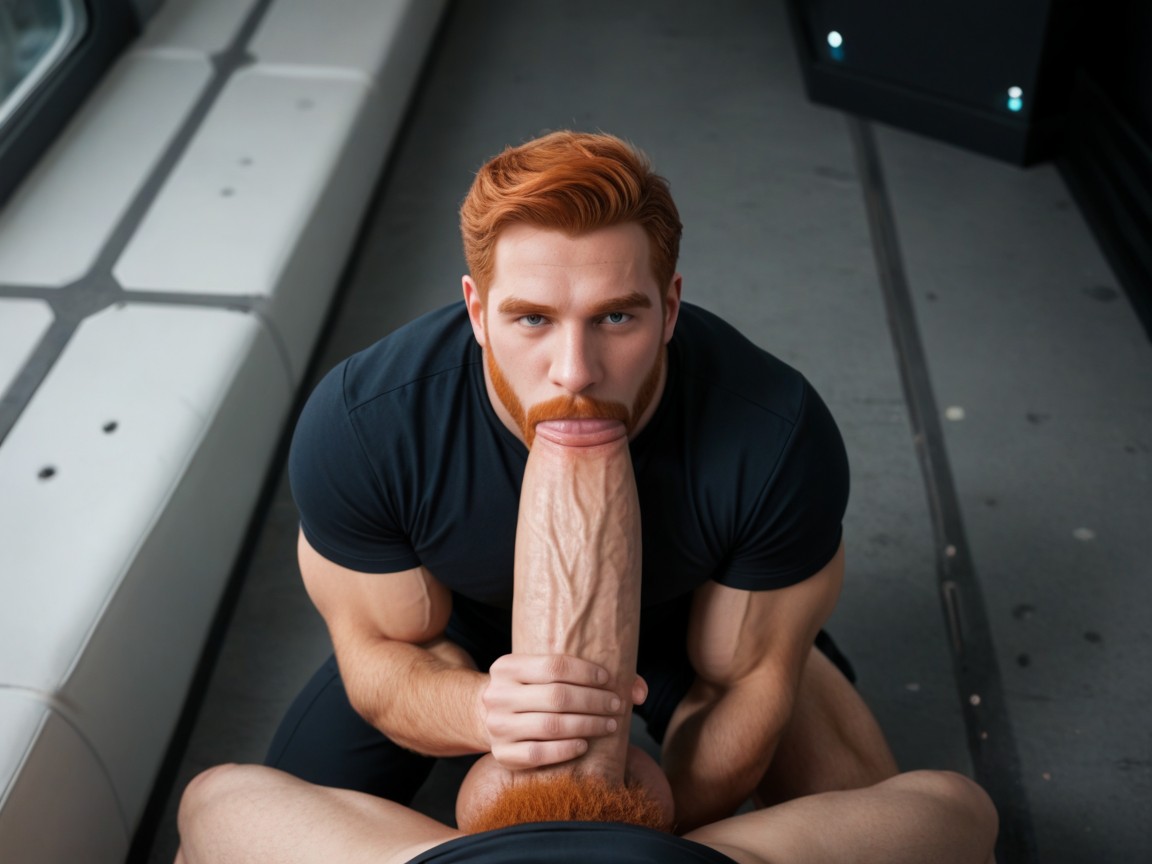 Holding Cock, Gigantic Uncut Cock Bigger And Thicker Than Arm, Licking Cock Porno IA Gay