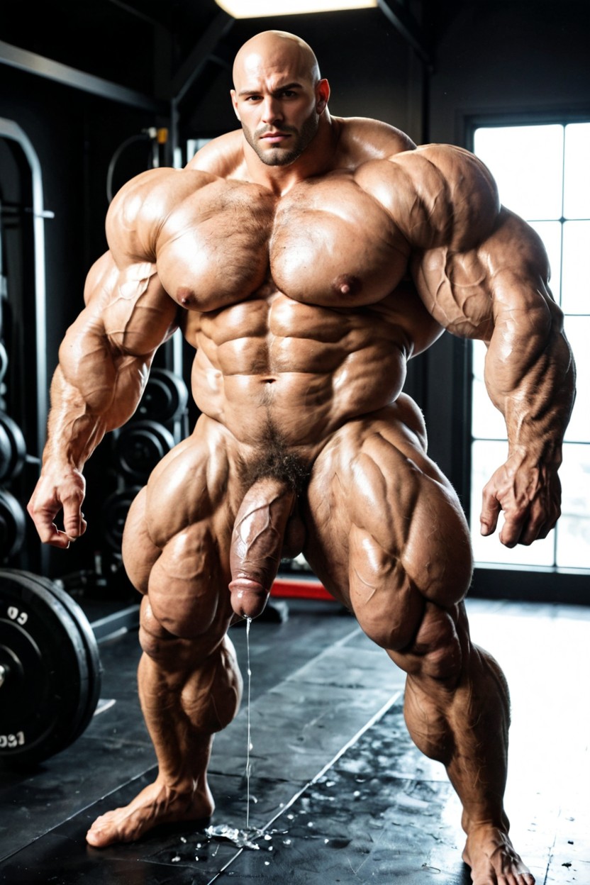 Hyper Growth Hormone Muscles, Oversized Heavy Hyper Muscles, 18+ Porno IA Gay