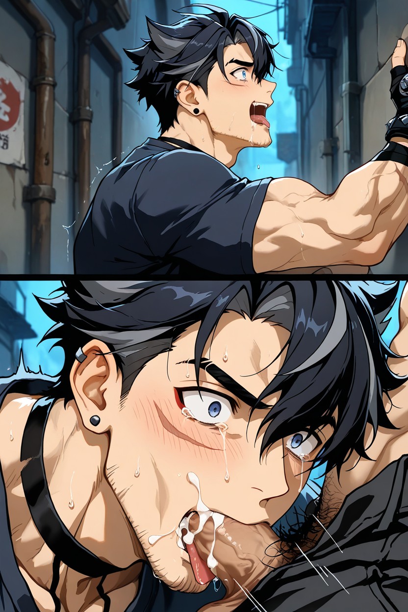 Saliva, Pants Off, High Detail AI同性恋黄片
