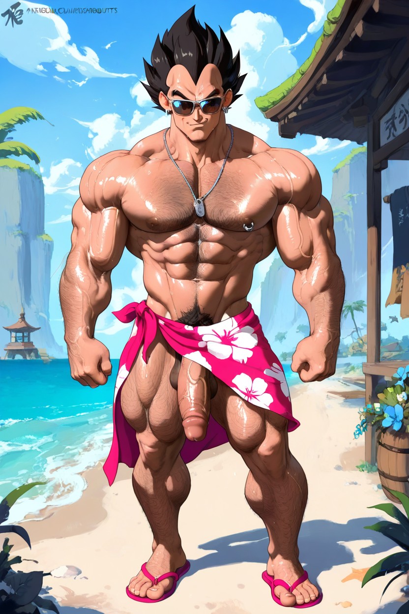 肌肉型, Dragon Ball Z, Circumcised Penis AI同性戀黃片
