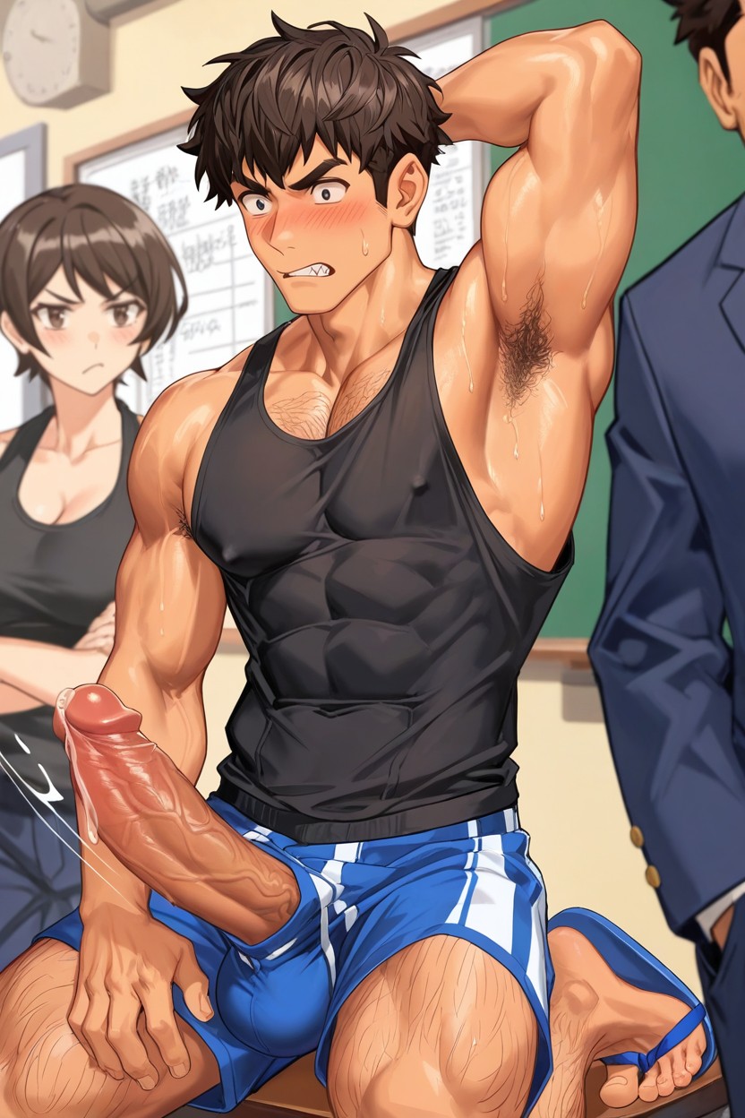 Precum, 거대한, Hdr 게이 AI 야짤