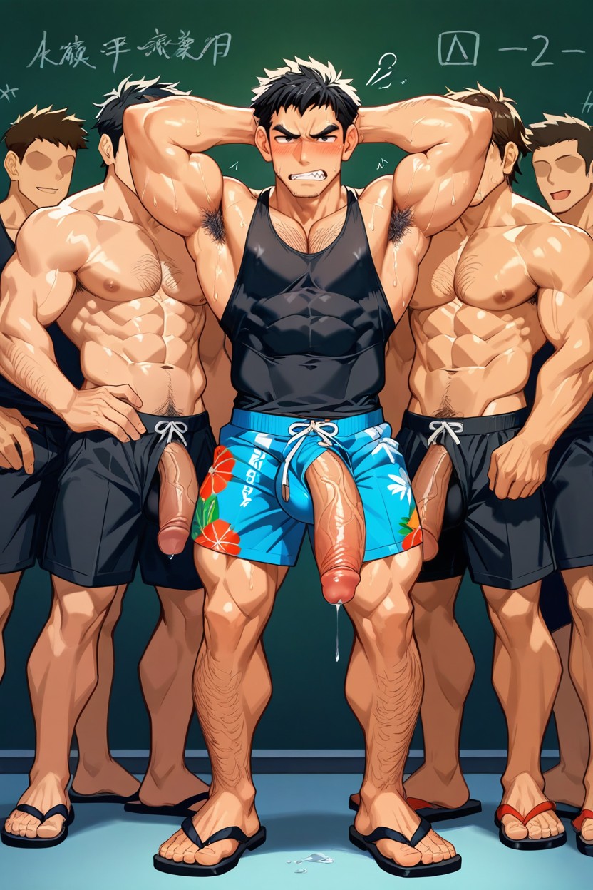 Tank Top, Squeezable, Big Balls AI同性戀黃片