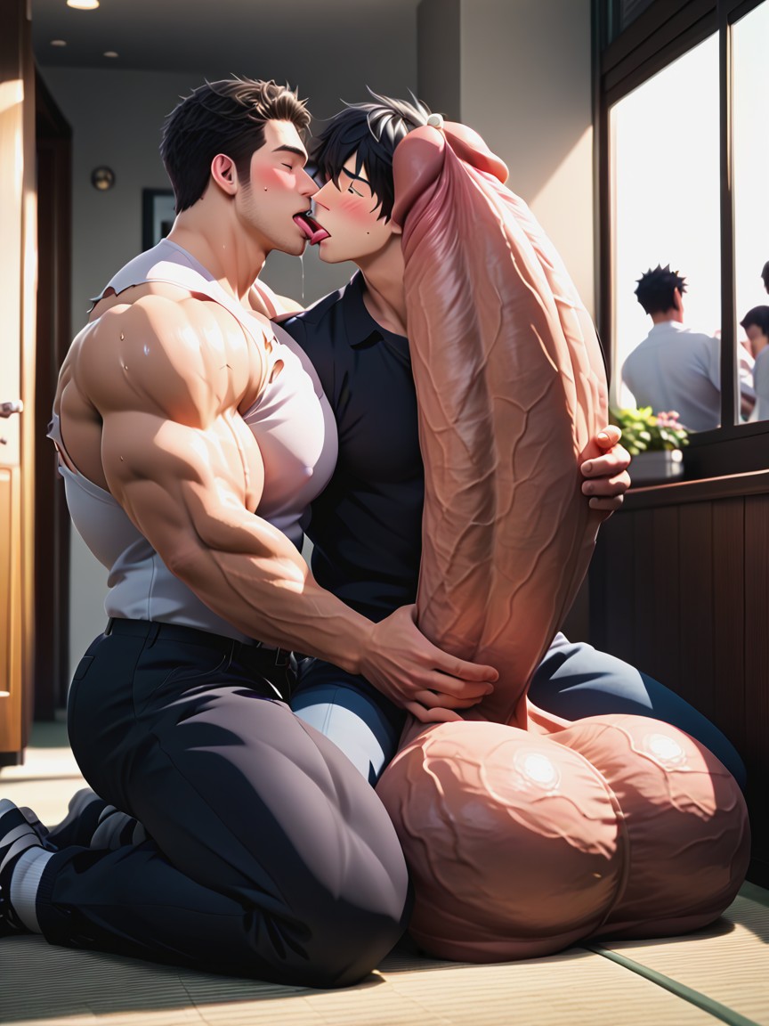 Licking Cock, Kissing Cock, K AI同性恋黄片