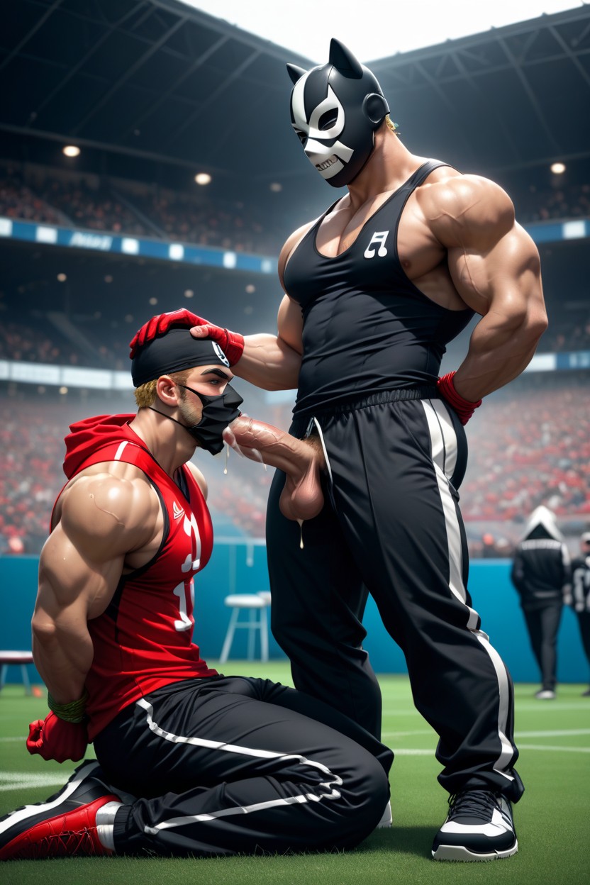 Shirtless, Tank Top With Massive Holes, Tank Top Ripped Apart AI同性戀黃片