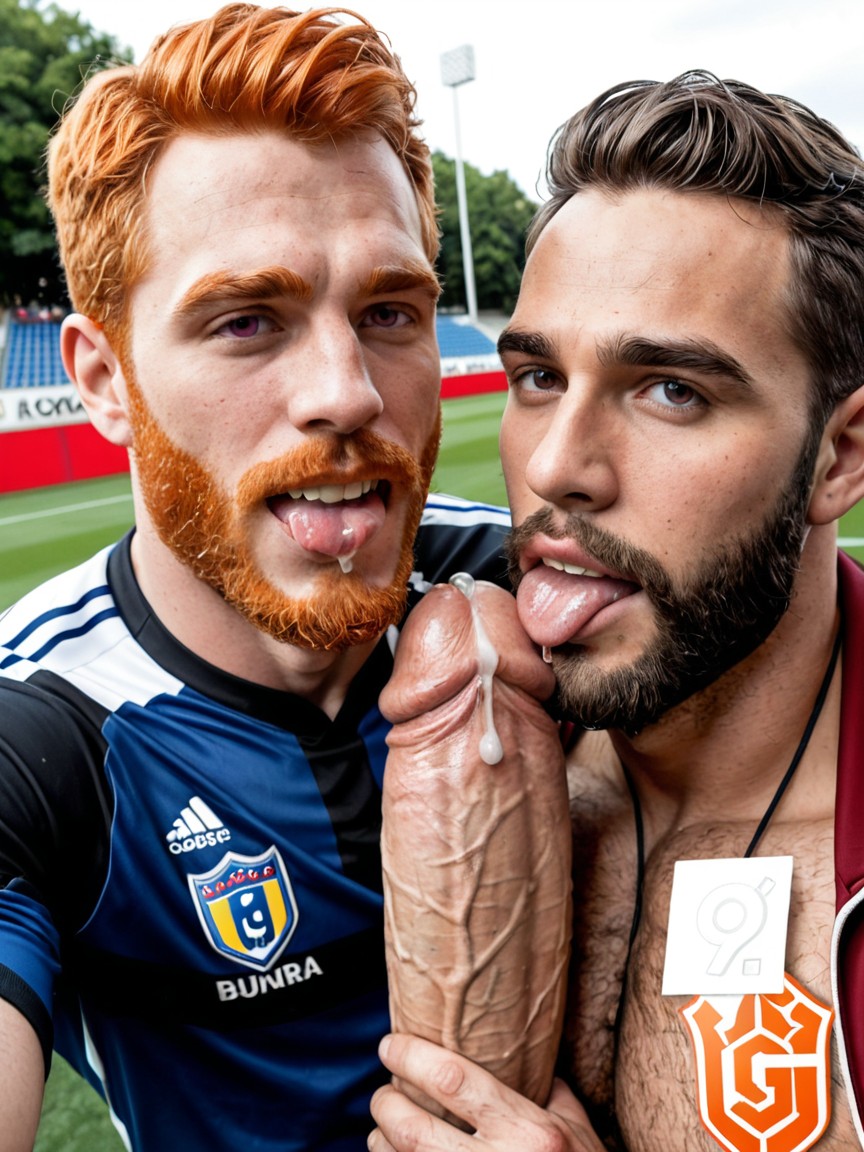 Exhibitionism, Bearded Ginger Looks Up At Viewer, Bearded AI同性戀黃片