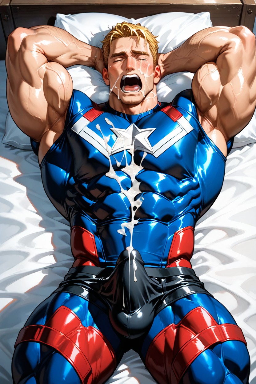 Thick Thighs, In Heat, Thick Cum Shot AI Gay Porn