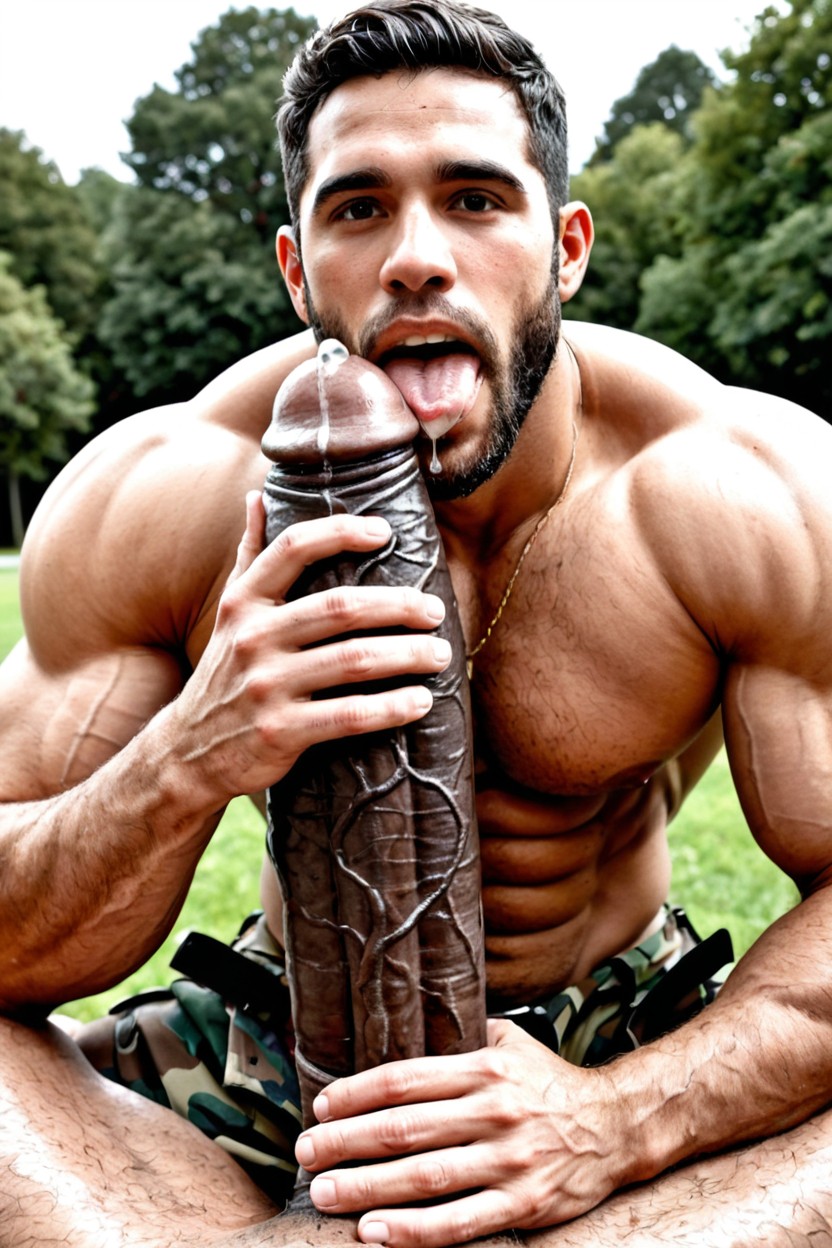 Massive Oversized Hyper Cock, Glans Much Bigger Than Mouth, Square Jaw Porno IA Gay