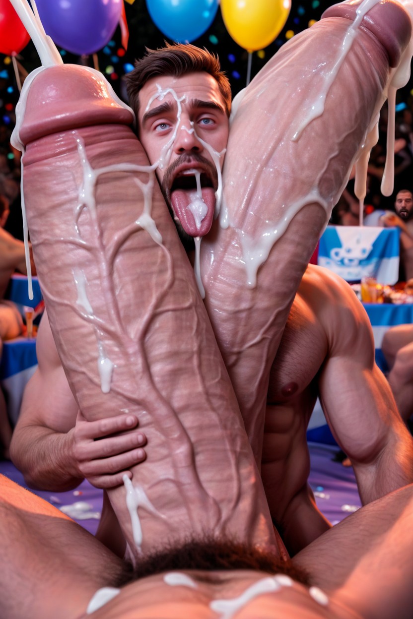 Artistic Photograph, Excess Facial Cum, Male Face AI同性戀黃片