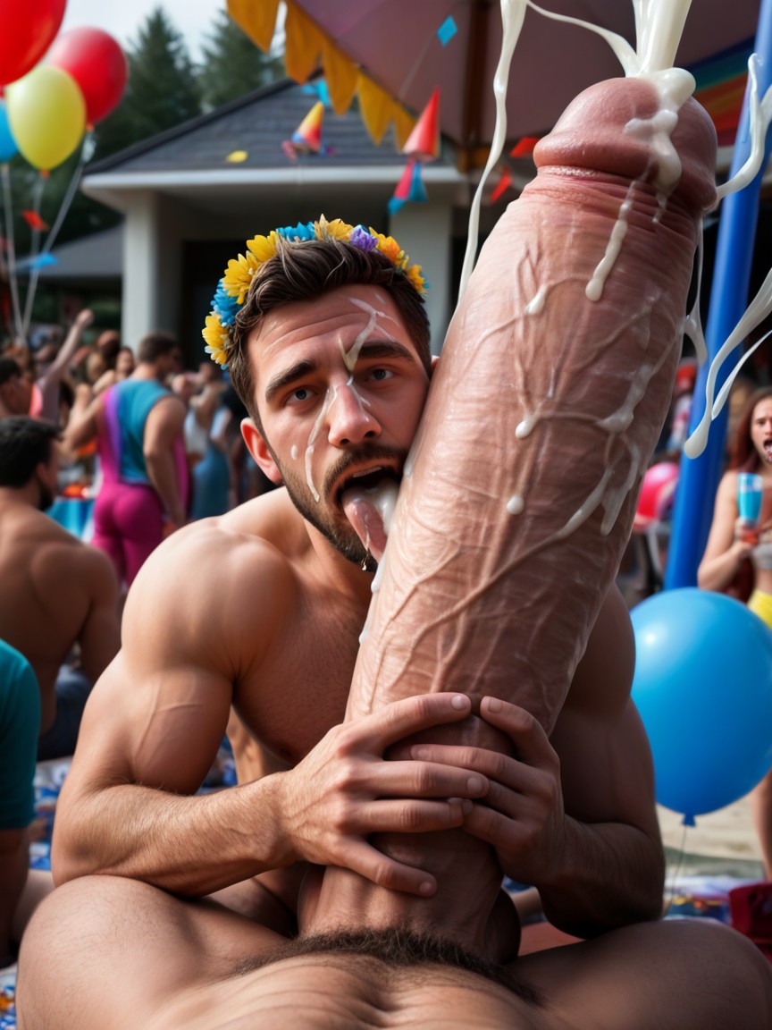 Concerned, Drooling, Oversized Impossibly Surreal Uncut Hypercock Longer And Thicker Than Body Porno IA Gay