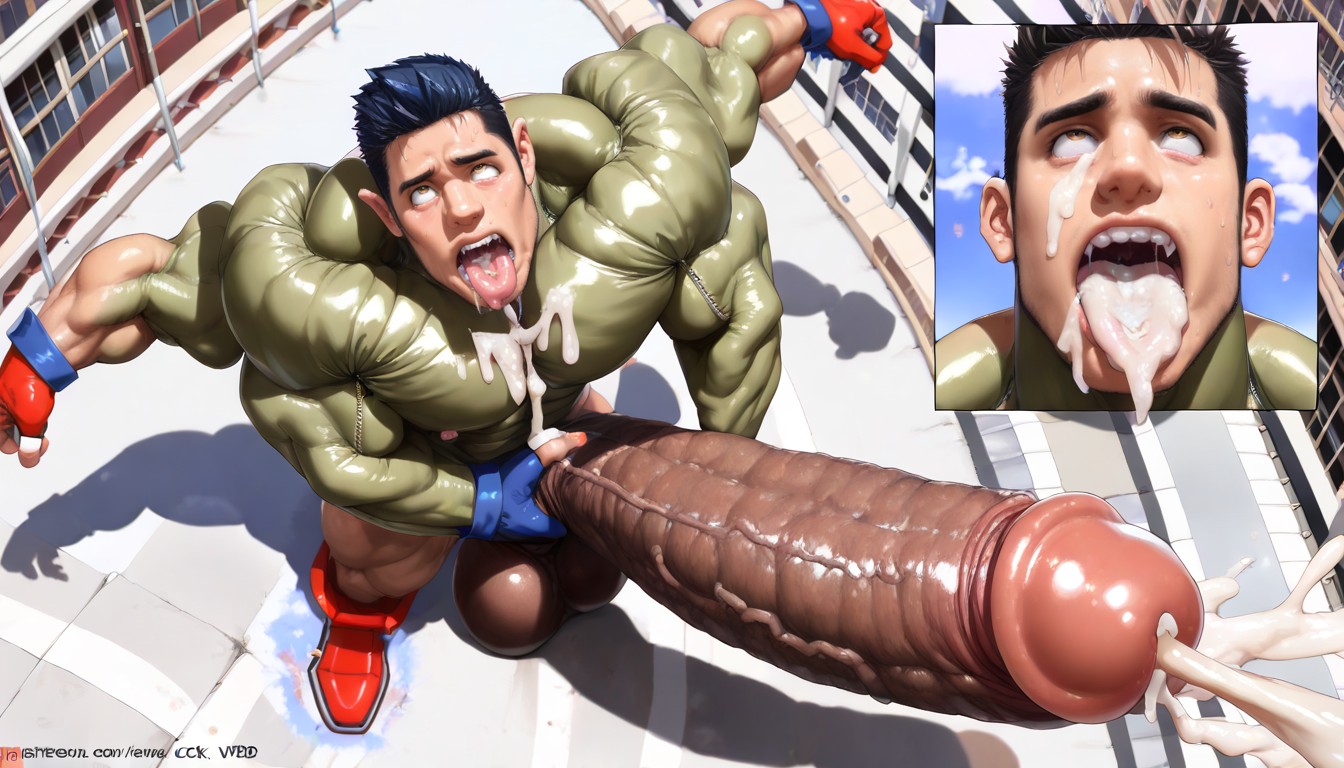 Lick Own Cum, Correct Anatomy, Hyper Muscle ゲイAIポルノ