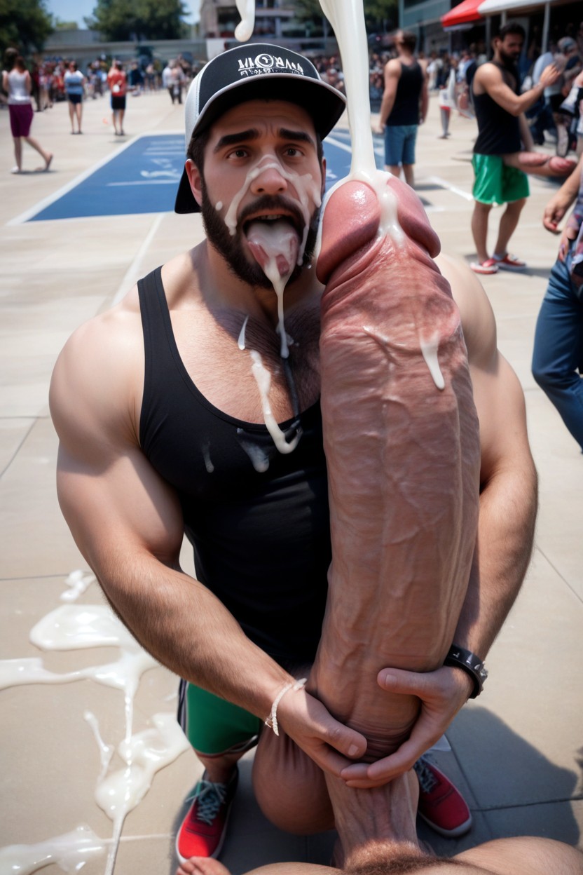 Close-up, Cum On Tongue, Giant Balls AI同性戀黃片