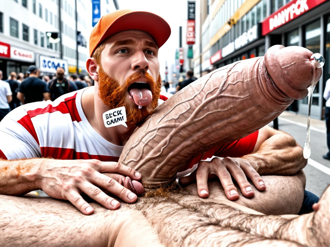 Oversized Hyper Gigantic Veiny Penis, Only Men, 둥근 엉덩이 게이 AI 포르노