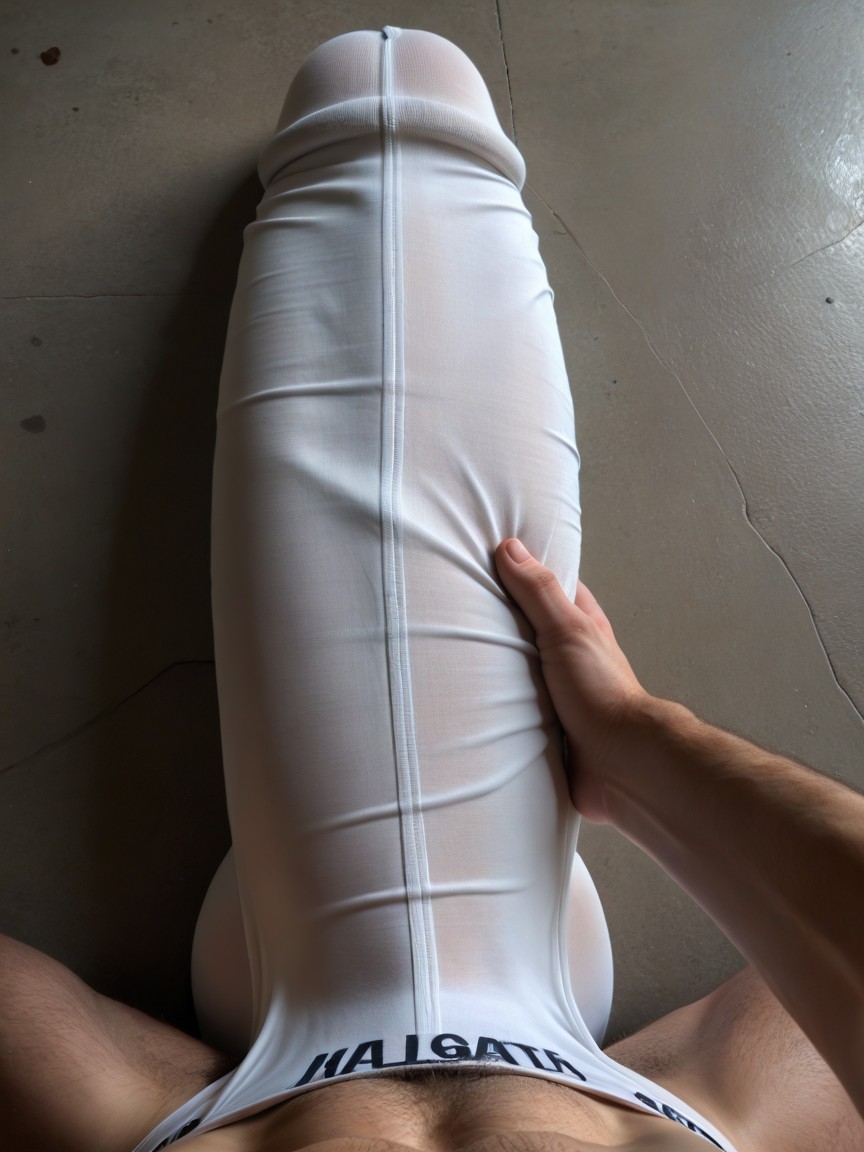 Perfectly Shaped Cock Visible In Huge Long Bulge, Shirtless, Pov Porno IA Gay