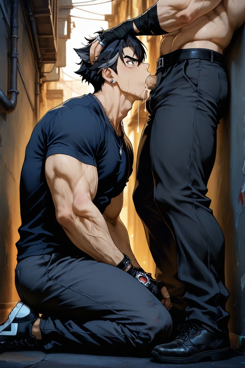 Anime Xl, Extreme Close Up, Rough Sex ゲイAIポルノ