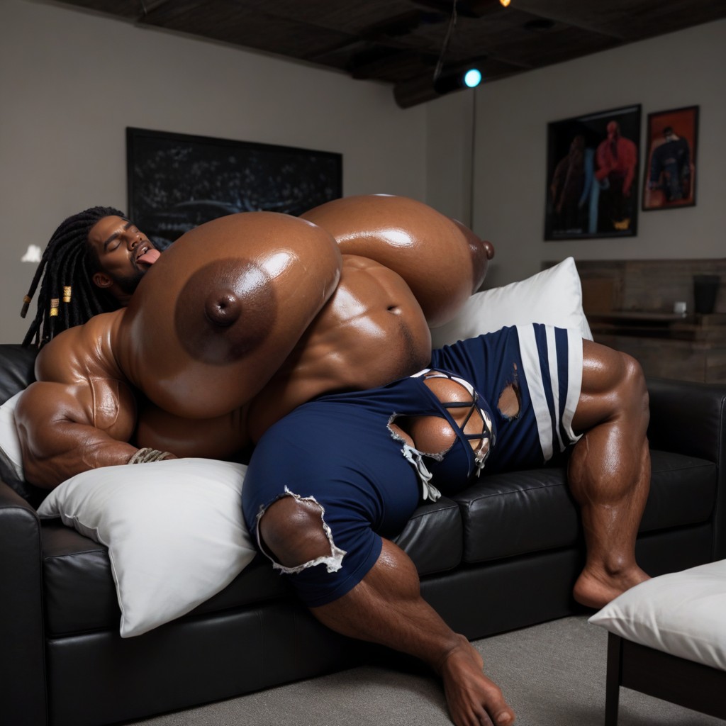 Grand Angle, 18+, Corps Entier Porno IA Gay