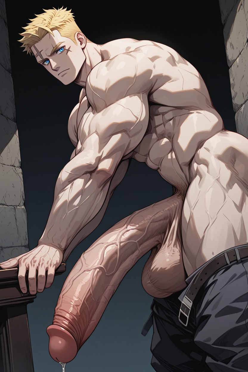 Supermodel Handsome, 18+, Chiseled Facial Features ゲイAIポルノ