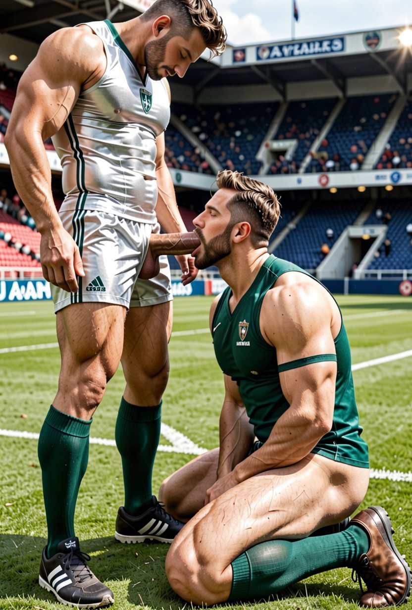 Caucasien, Beard, Whistle Porno IA Gay
