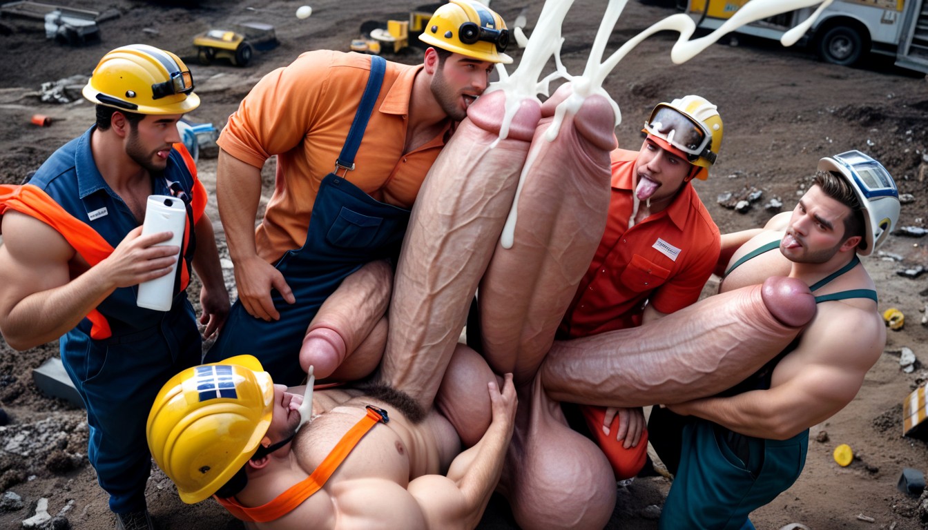 Giant Hyper Erection Is Much Bigger Than His Whole Body, Blushing, Hq ゲイAIポルノ